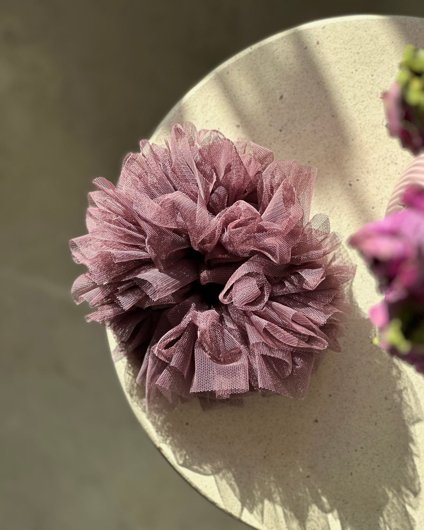 Fluffy Scrunchie - Lavender