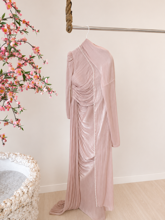 Gleaming dress - Rose