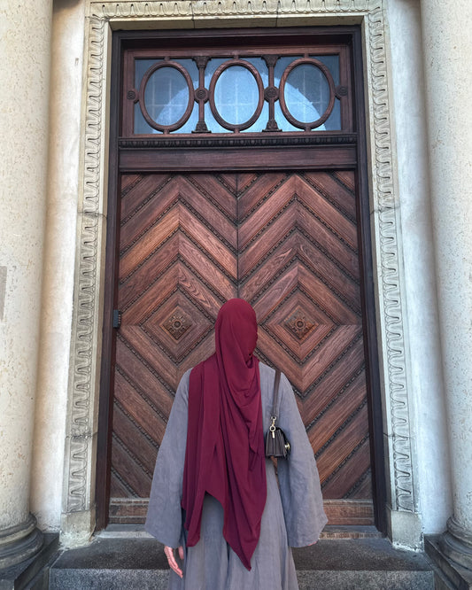 Liquid Hijab - Bordeaux  - Lh46
