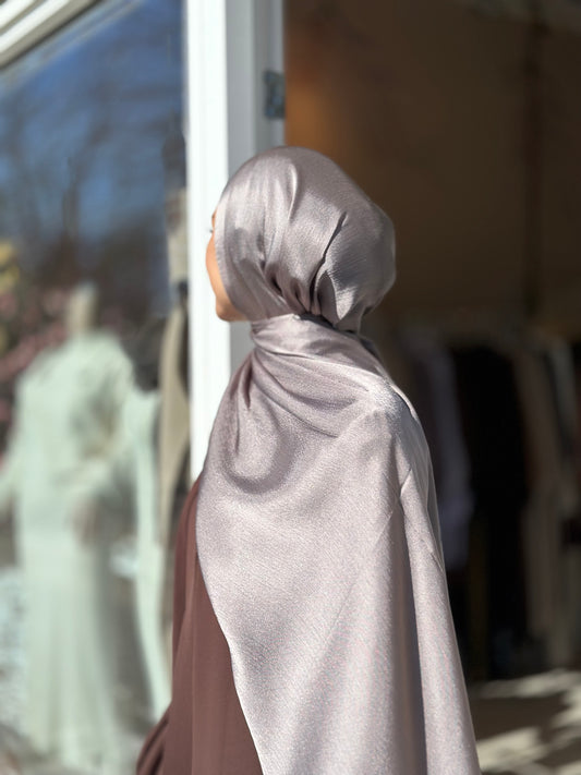 Shiny Silk hijab - Ss135