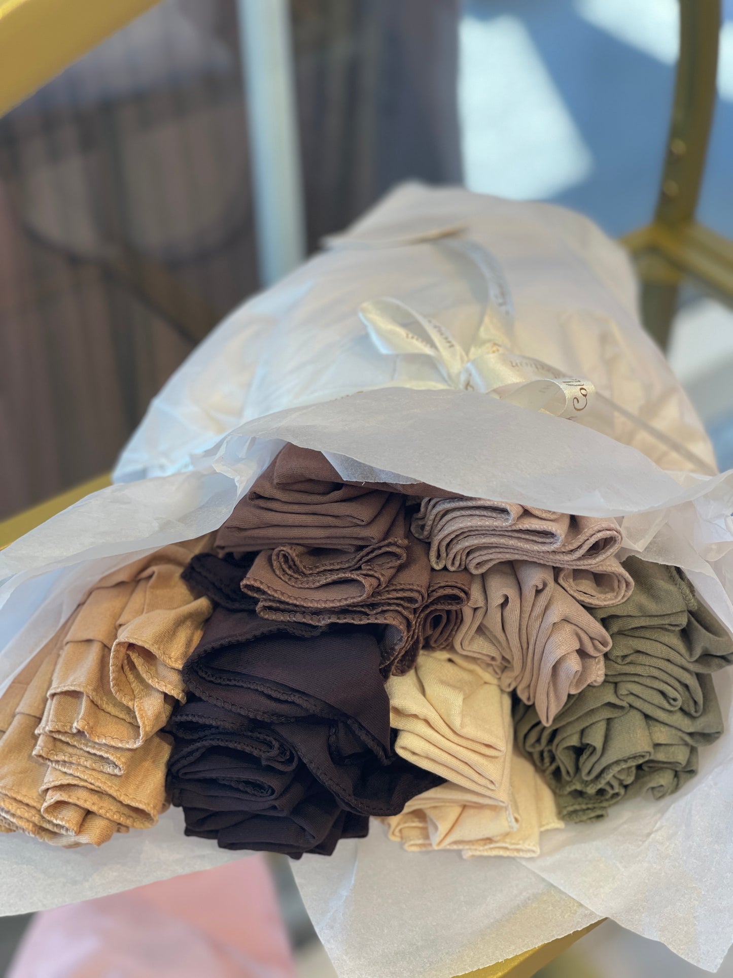 Hijab bouquet - 6xPlain Jersey Hijab