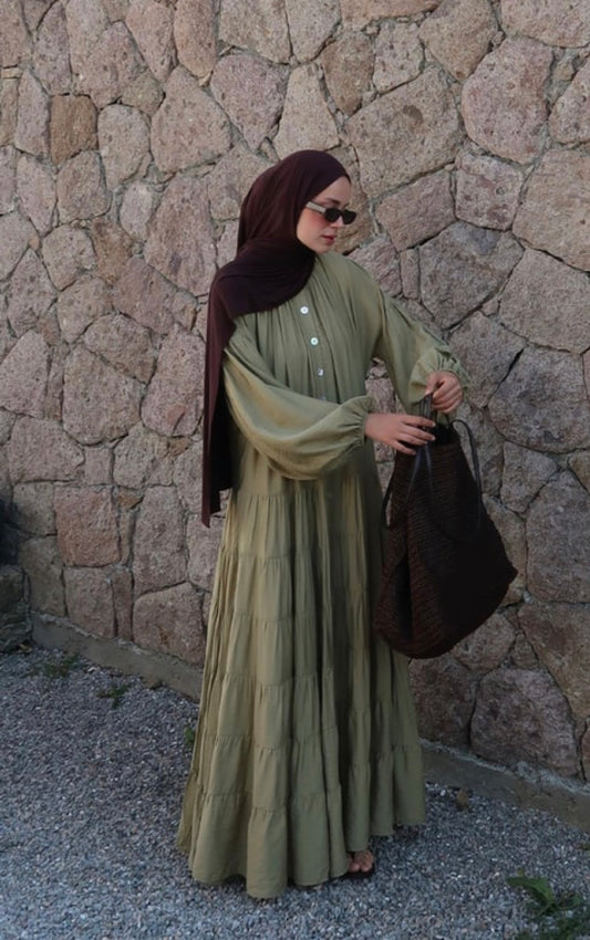 Liyana dress - Pistachio