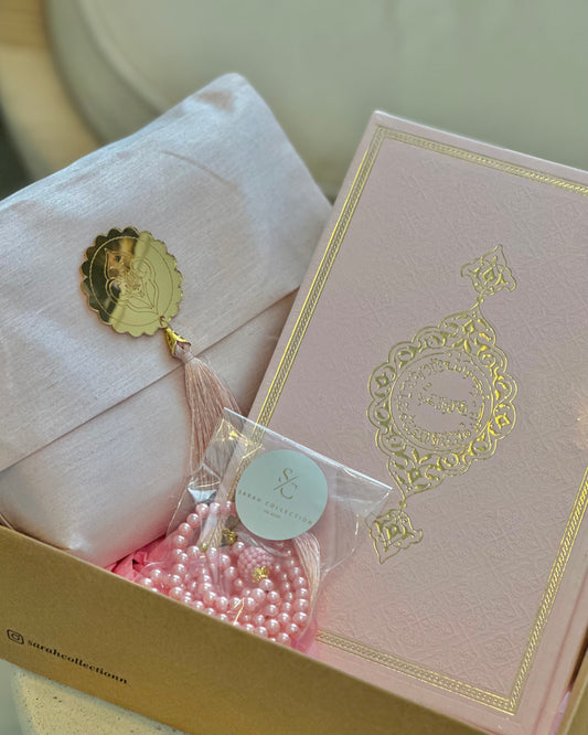 Baby pink gift box