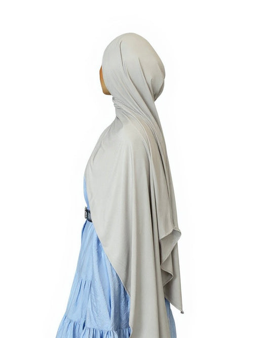 Liquid Hijab - cold beige - Lh34