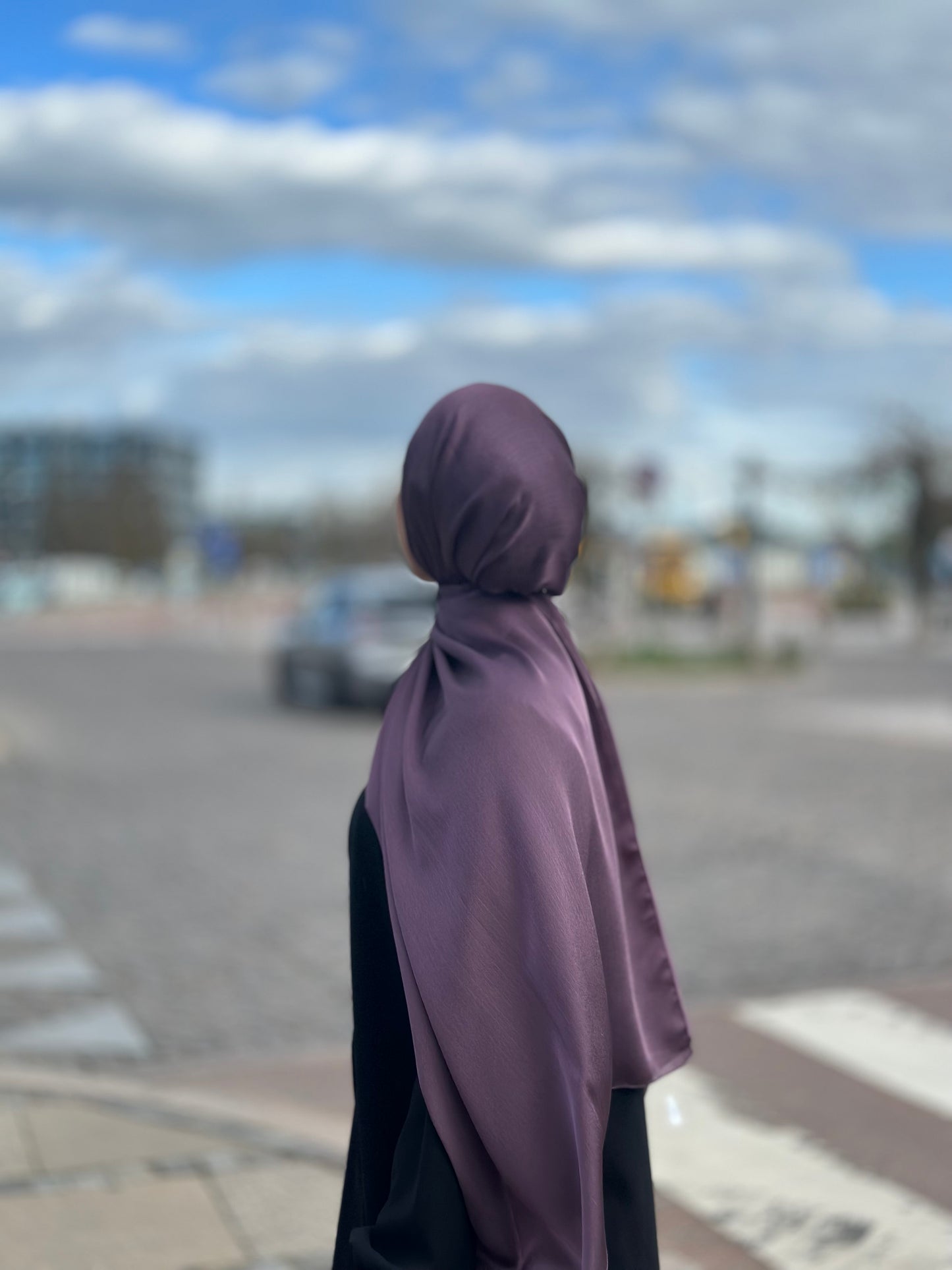 Shiny Silk hijab - ss108