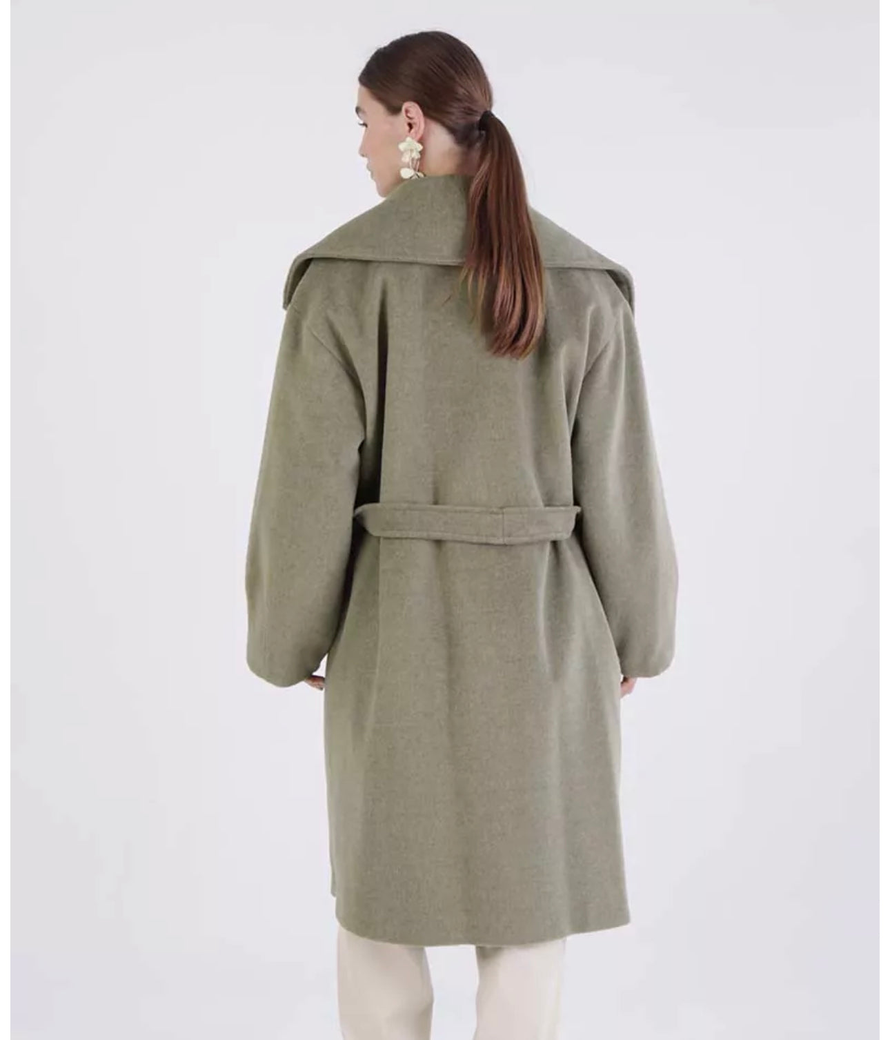 Clara coat - matcha