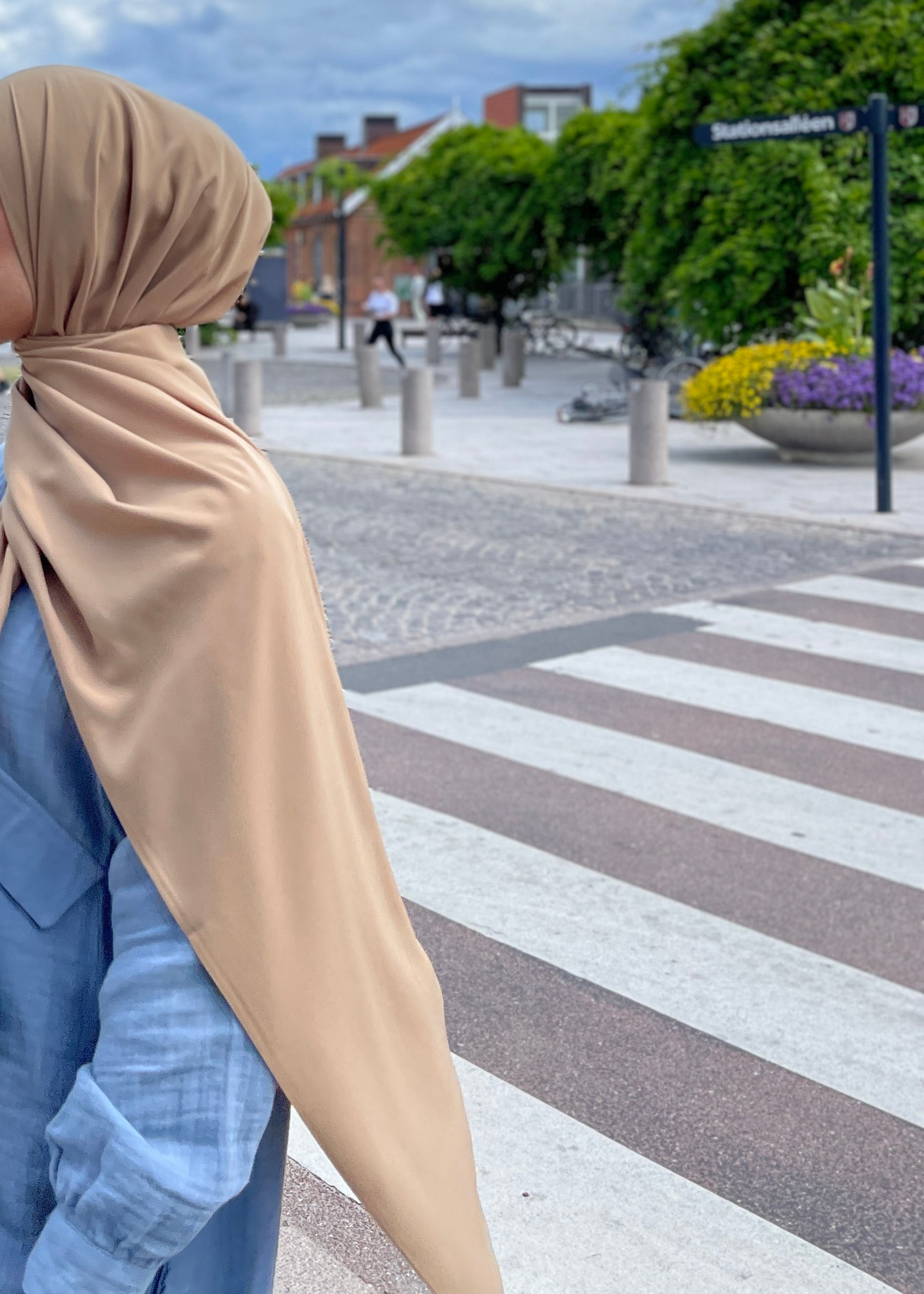 Medina silke Hijab - H32