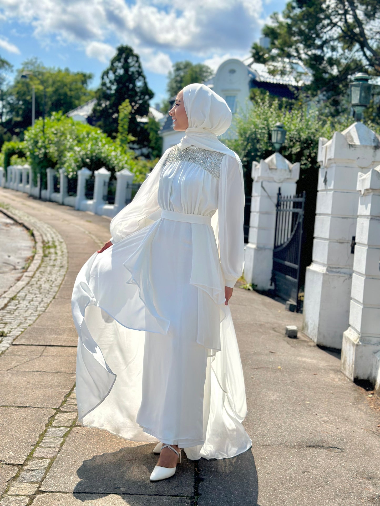 Elegance Dress - White