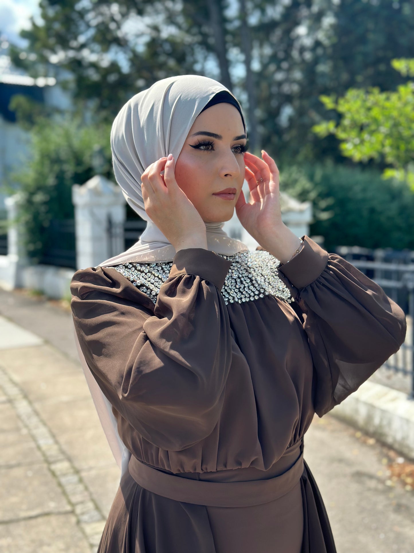 Lux chiffon Hijab - L68