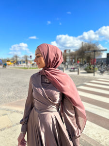 Classic chiffon hijab - c219
