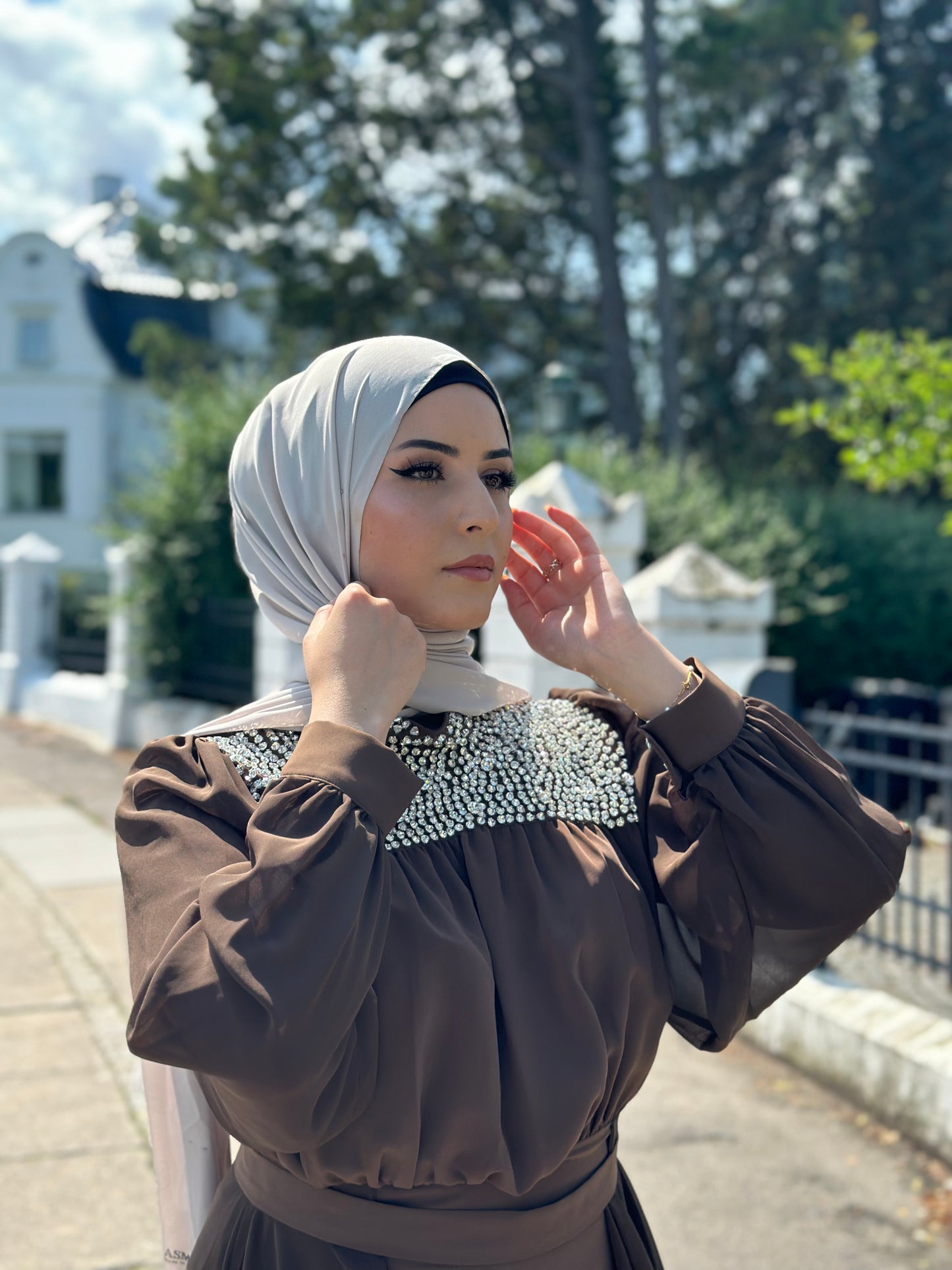 Lux chiffon Hijab - L68