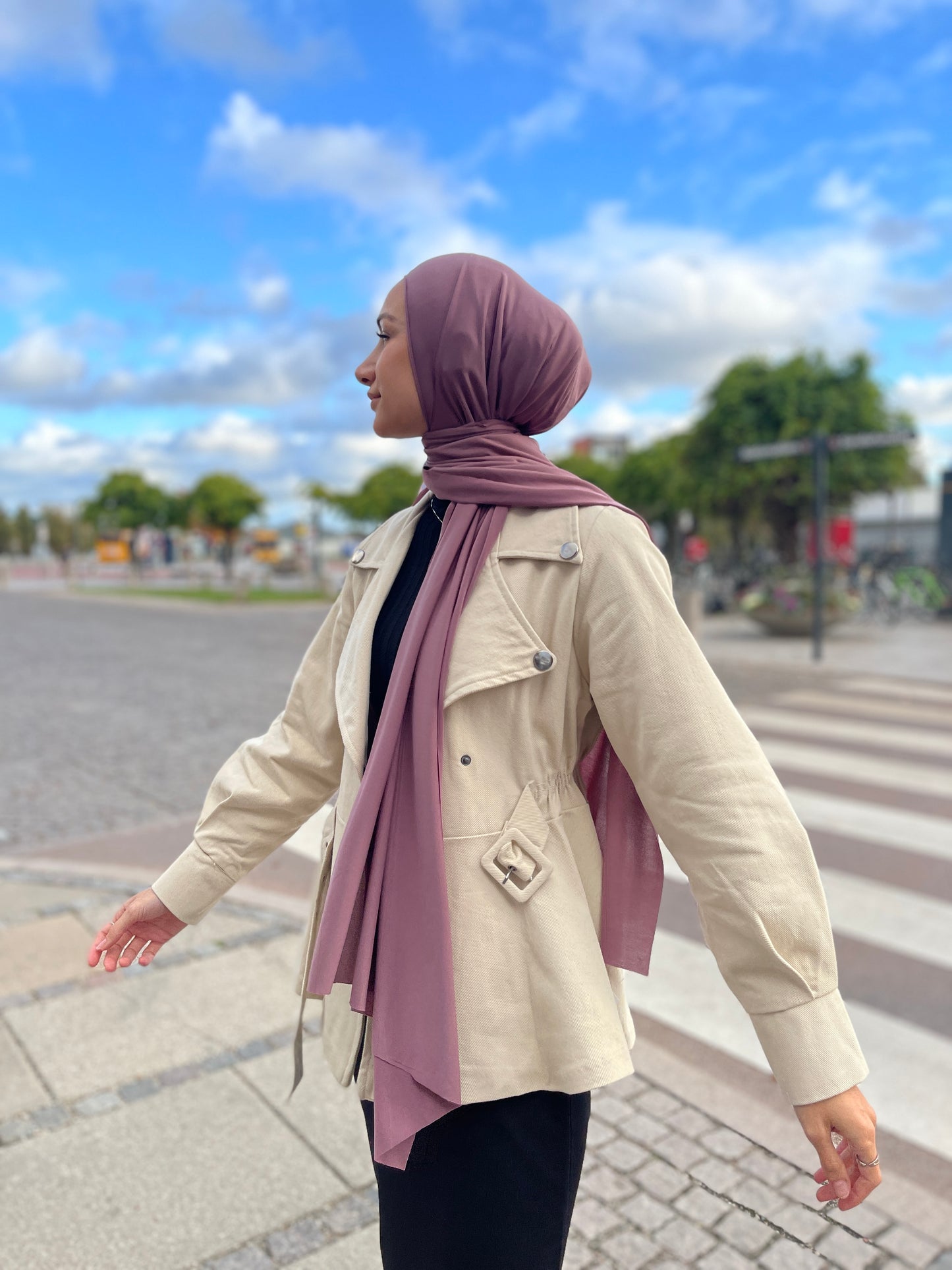Lycra Hijab - ly11