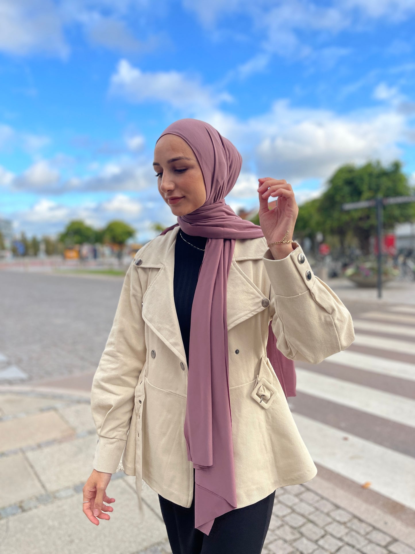 Lycra Hijab - ly11