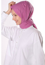 Indlæs billede til gallerivisning Neutral bomulds hijab - lyserød
