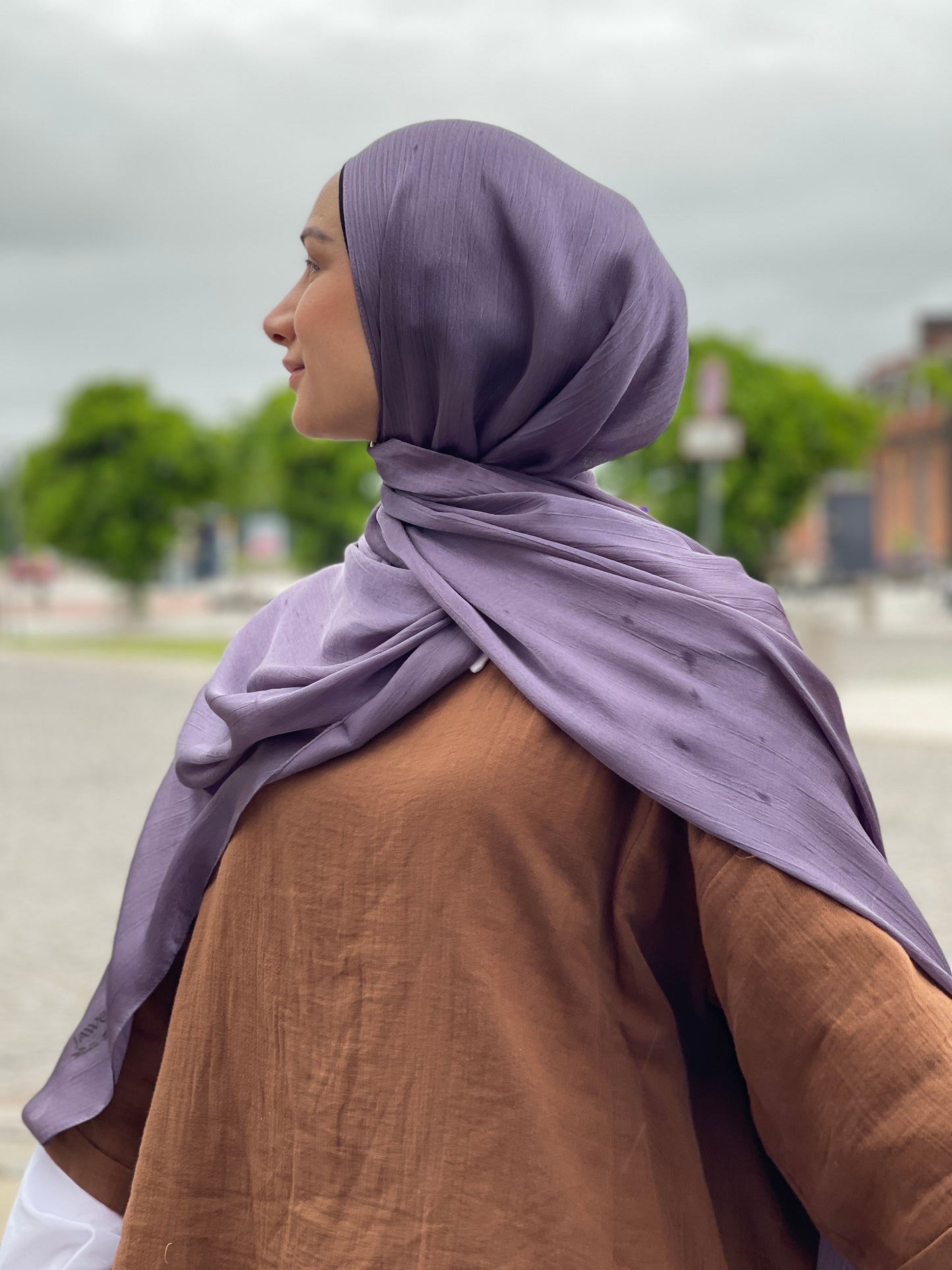 Shiny Silk Hijab - ss48