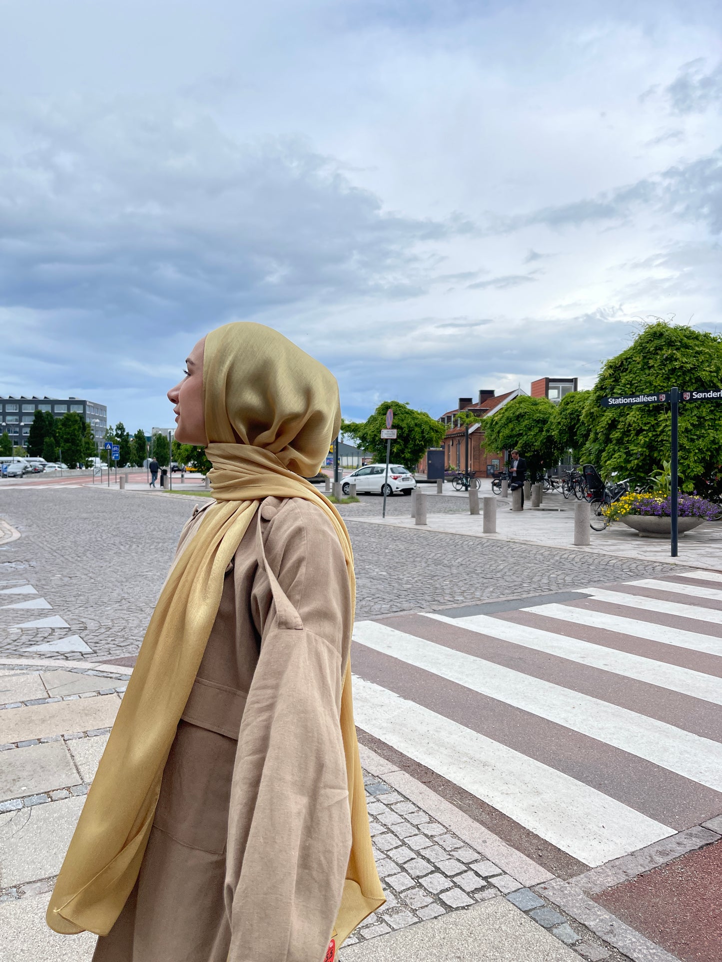 Shiny Silk Hijab - ss69