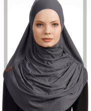 Indlæs billede til gallerivisning Khimar Hijab - Grå
