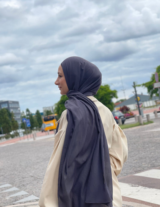Mio Hijab - Blå/Grå