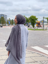 Indlæs billede til gallerivisning Dubai Hijab - Mørkegrå 5
