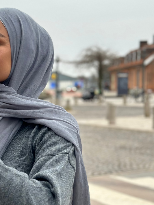 Dubai Hijab - Grey db55