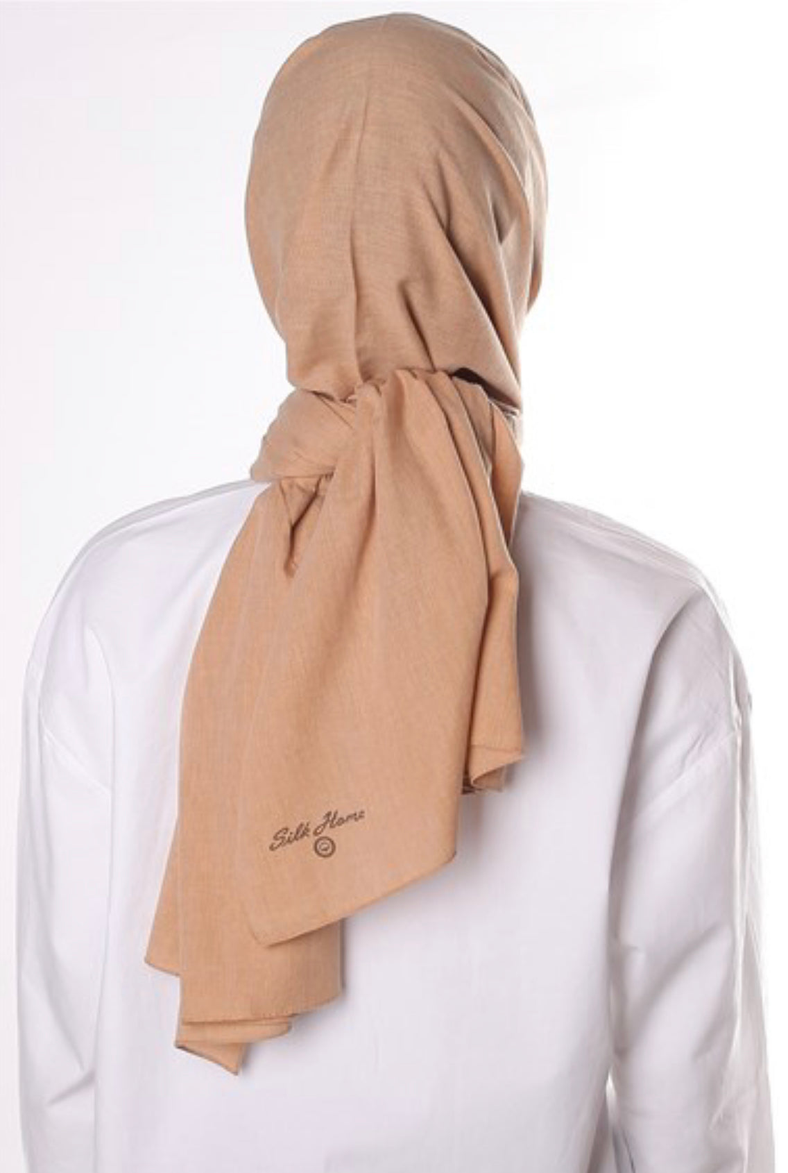 Neutral Cotton Hijab - Gold