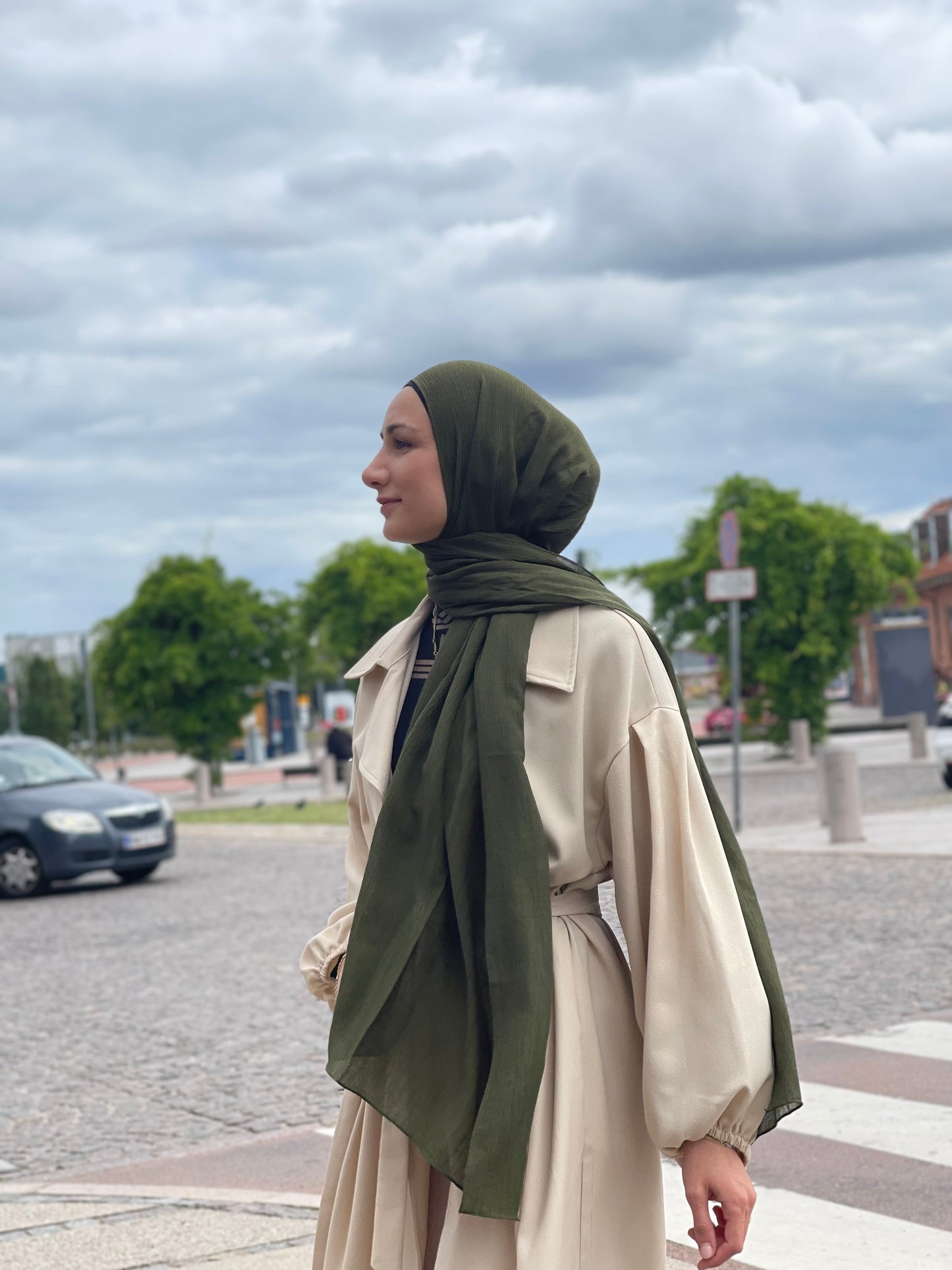 Mio Hijab - Army Green 23