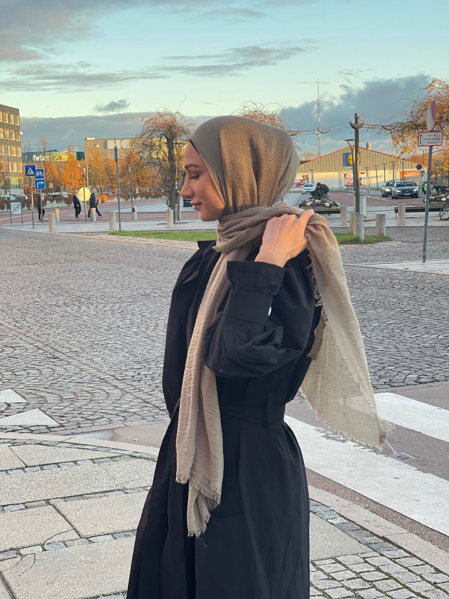 Wrinkle Hijab - A64