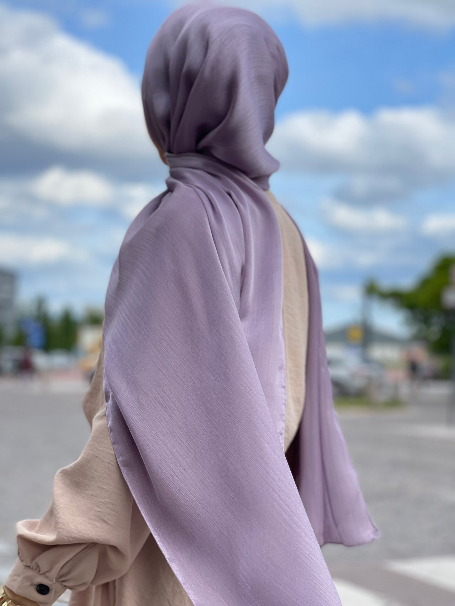 Shiny Silk Hijab - ss46