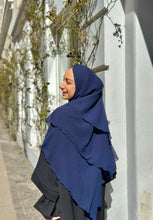 Indlæs billede til gallerivisning The Wind hijab - Navy

