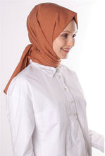 Load image into Gallery viewer, Neutral Cotton Hijab - Dusty Orange
