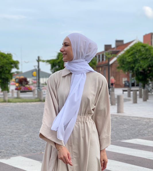 Mio hijab - Hvid