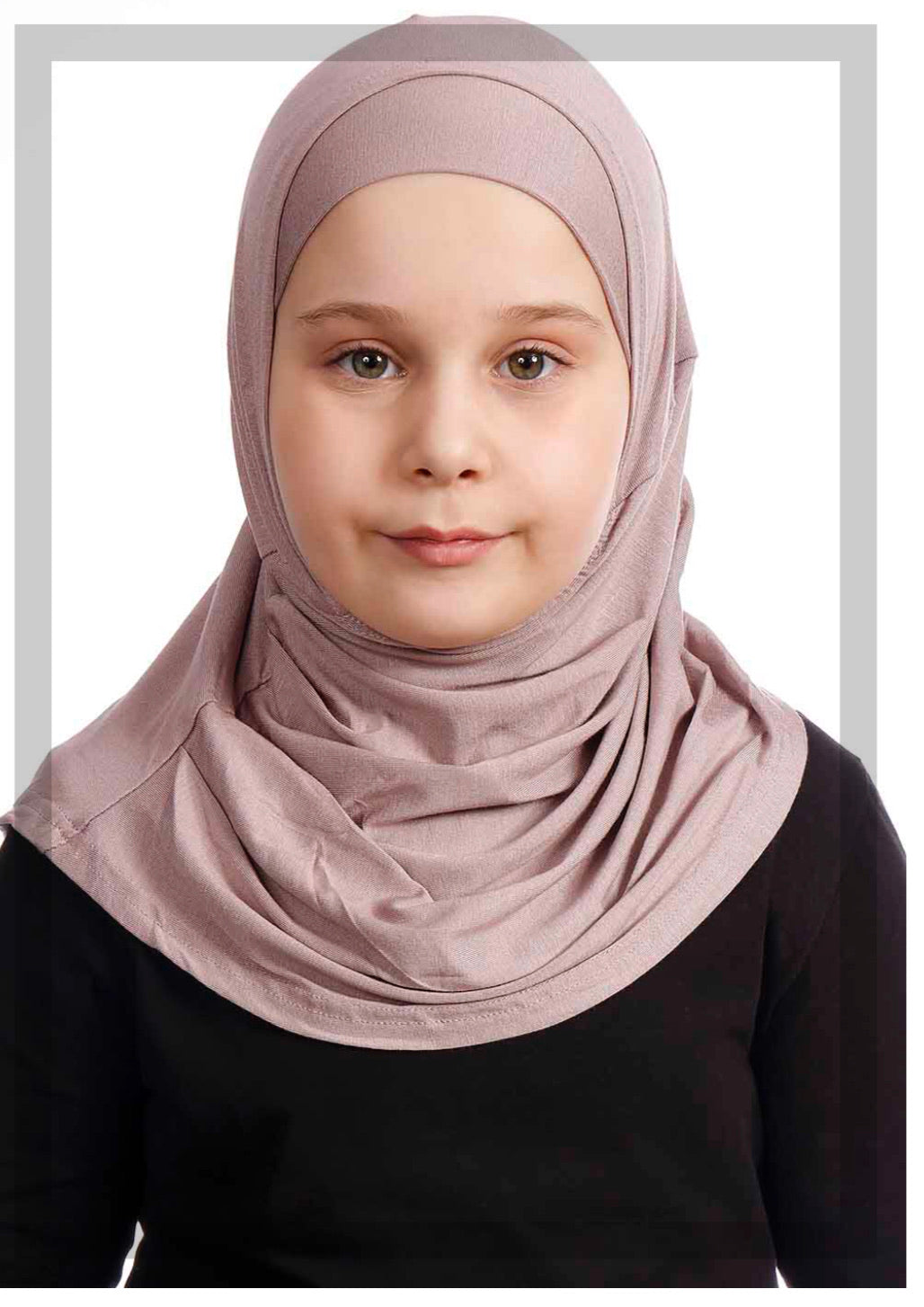 Hijab for kids - Dusty Rose