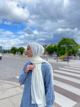 Indlæs billede til gallerivisning Medina silke Hijab - Hvid
