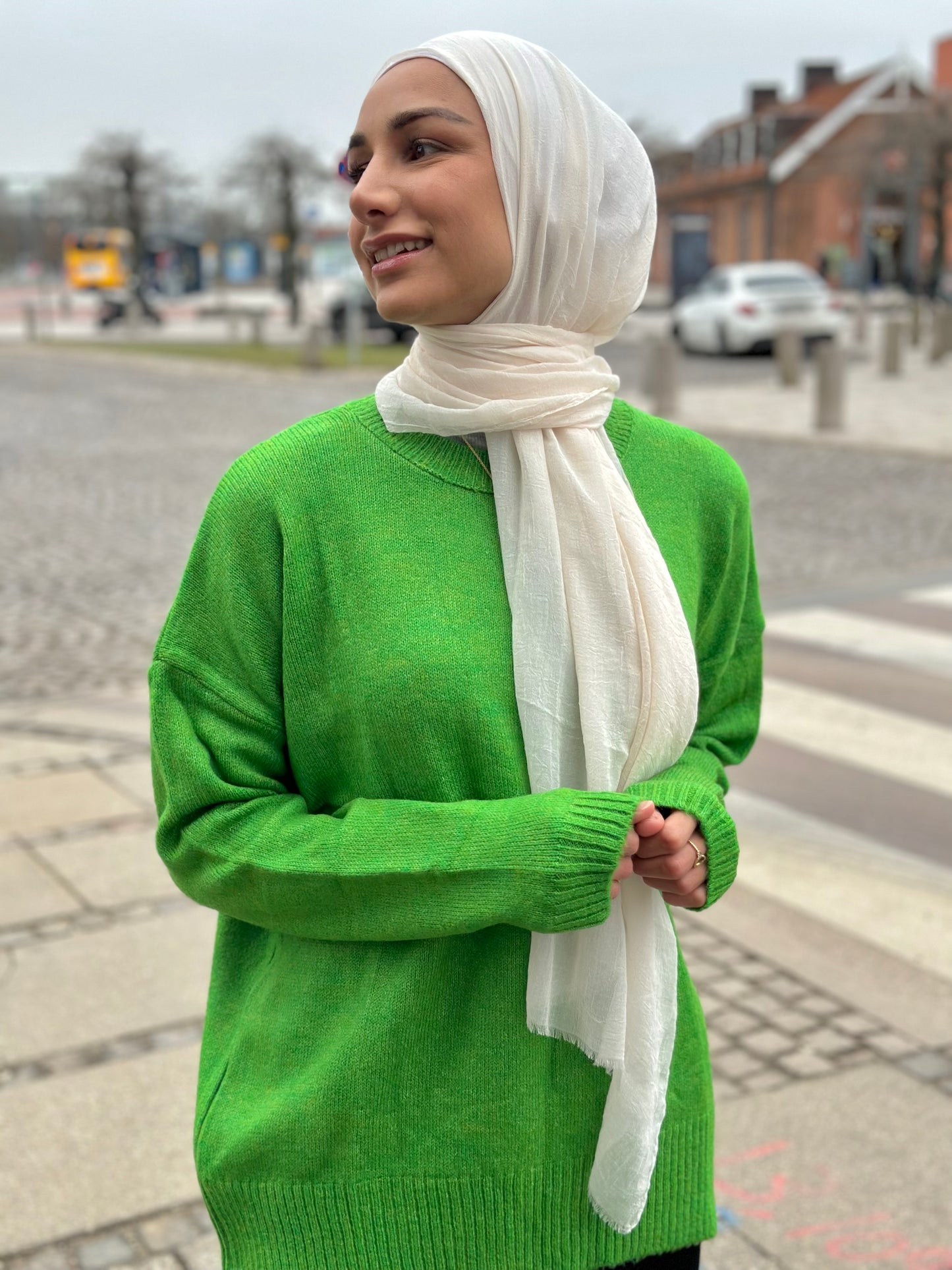 Dubai Hijab - Creamdb28