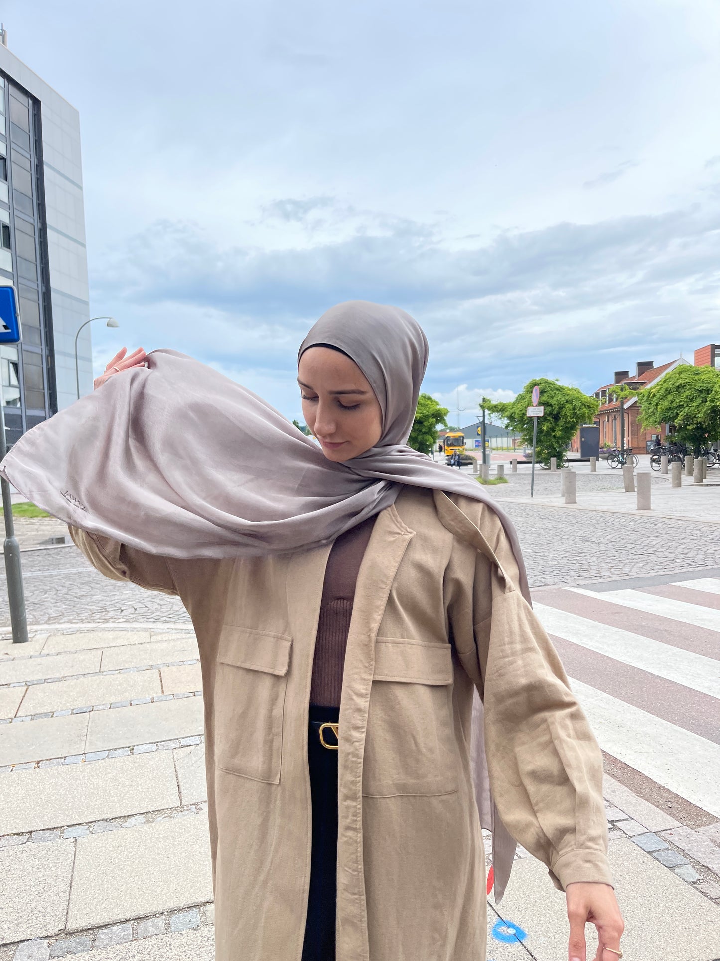 Shiny Silk Hijab - ss58