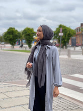 Indlæs billede til gallerivisning Dubai Hijab - Mørkegrå 5
