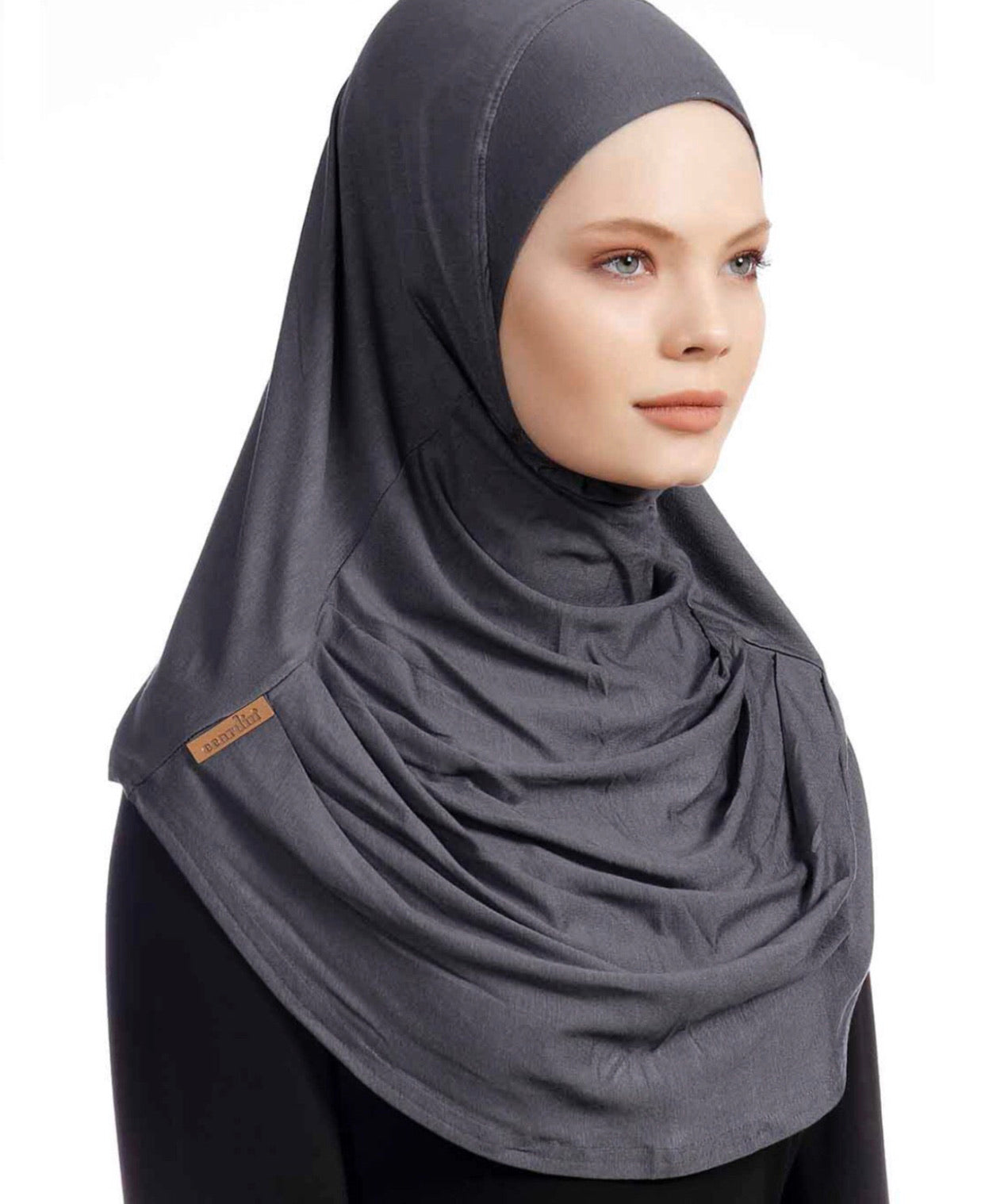Khimar Hijab - Grey
