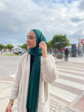 Indlæs billede til gallerivisning Lycra Hijab - Forest green ly10
