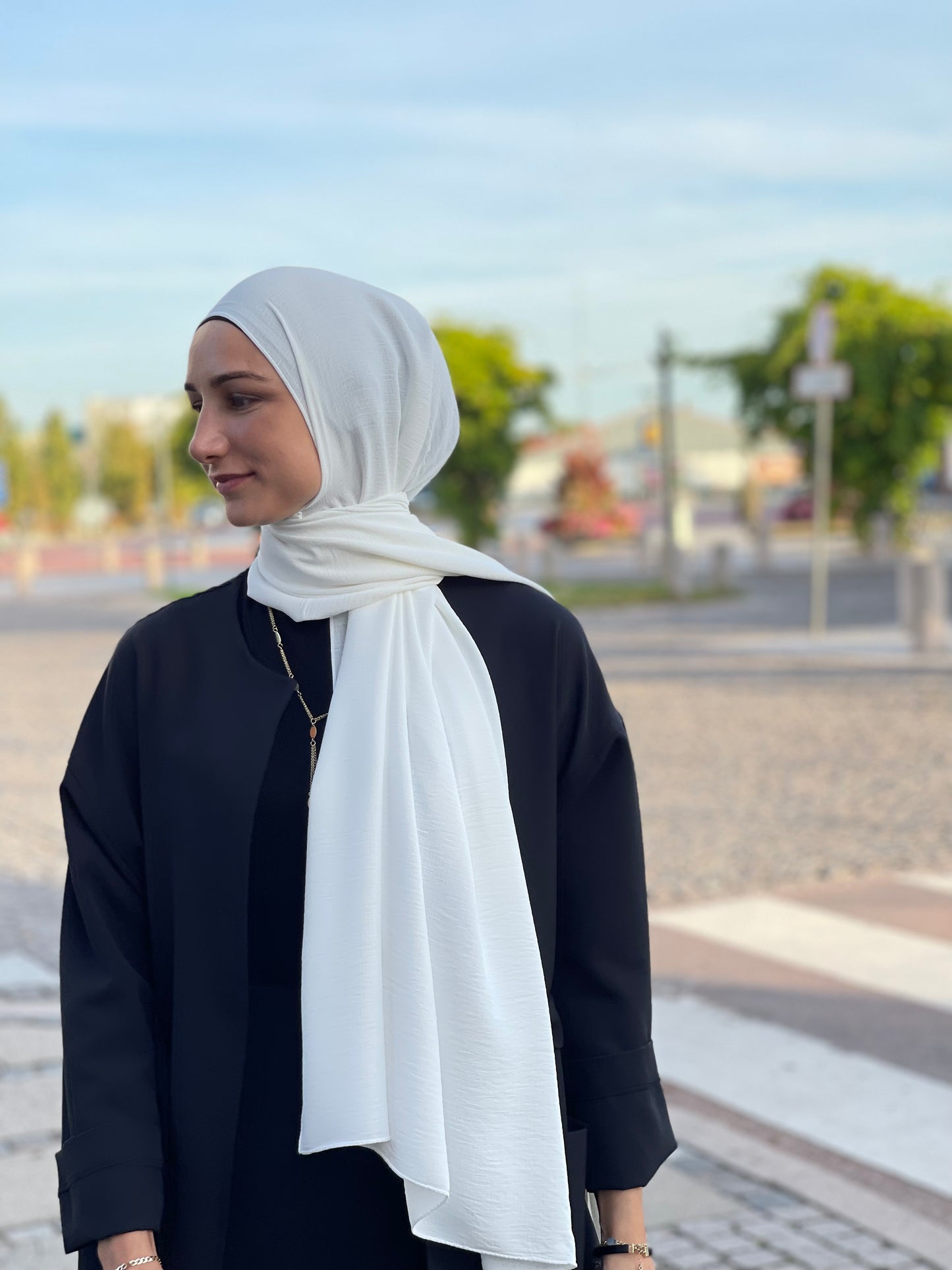 Kripton caz hijab - White