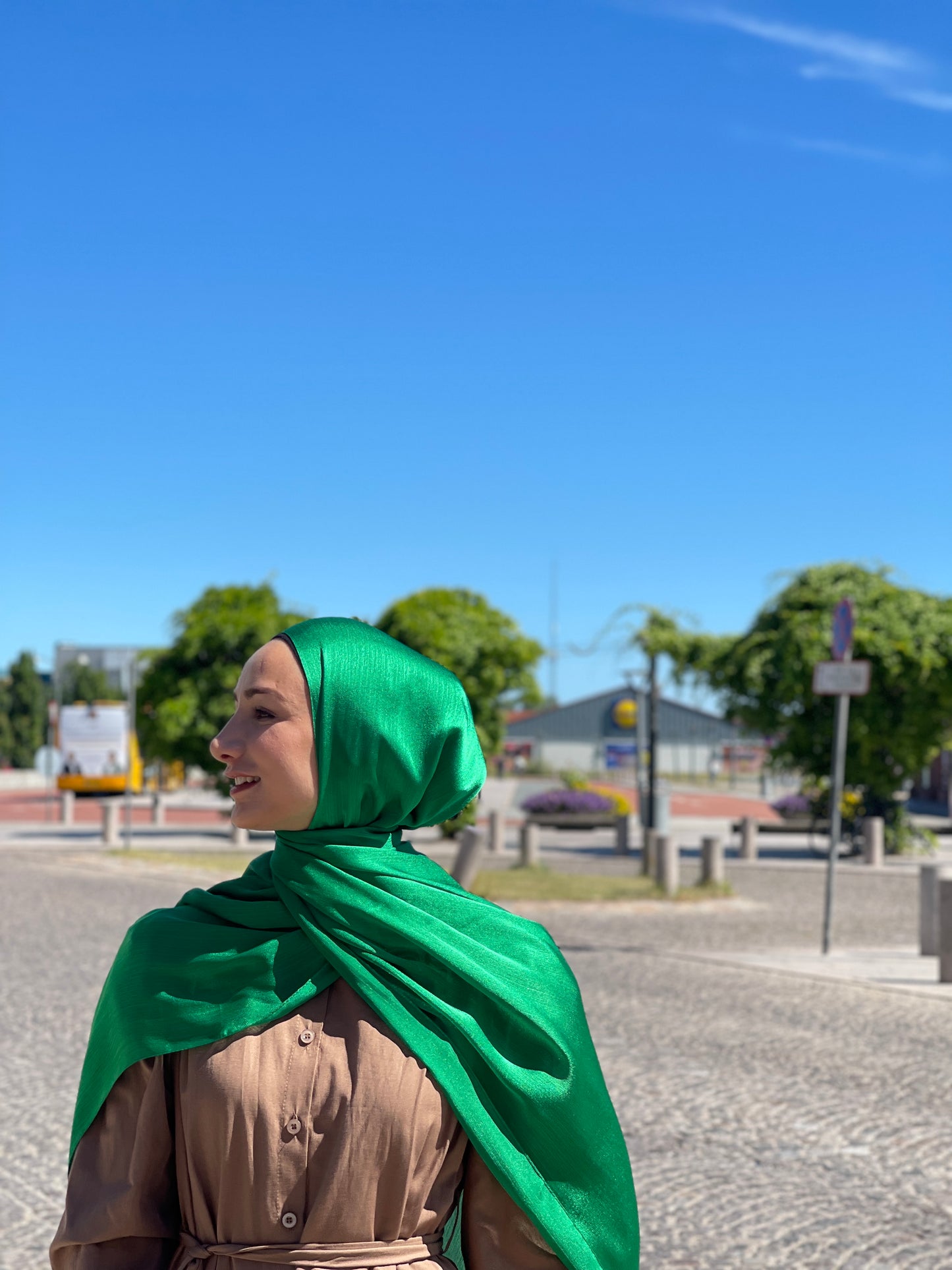 Shiny Silk Hijab - ss56