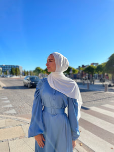Lycra Hijab - Cream White ly08