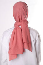 Load image into Gallery viewer, Neutral Cotton Hijab - Peach
